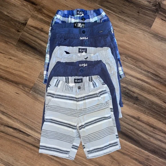 6 pairs of size 7 boys shorts - Picture 2 of 2